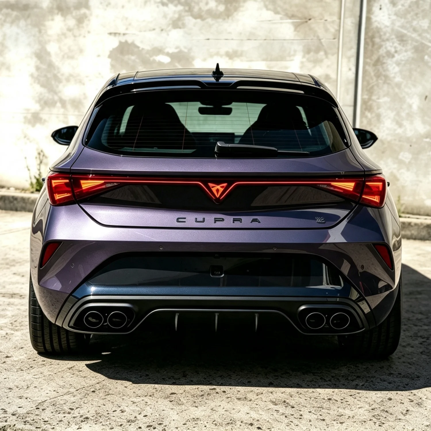 Alerón Trasero de Techo y Labio de Maletero para Cupra LEON 2024 2025, Kit de Carrocería, Alerón de Maletero, Capó, Difusor ABS Negro Brillante, Protector Automotriz, Tuning