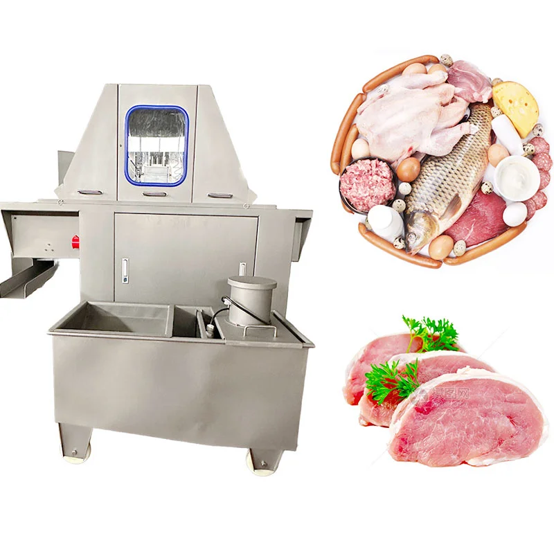 Factory Price Stainless Steel Bacon Brine Injecting Machine Salt Water Injector for Meat