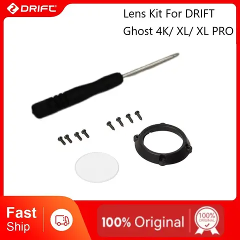 Drift Original Lens Kit For Ghost 4K / Ghost XL / Ghost XL PRO Sports Camera Accessories Action Cam Helmet Cam Lens Glasses Kit