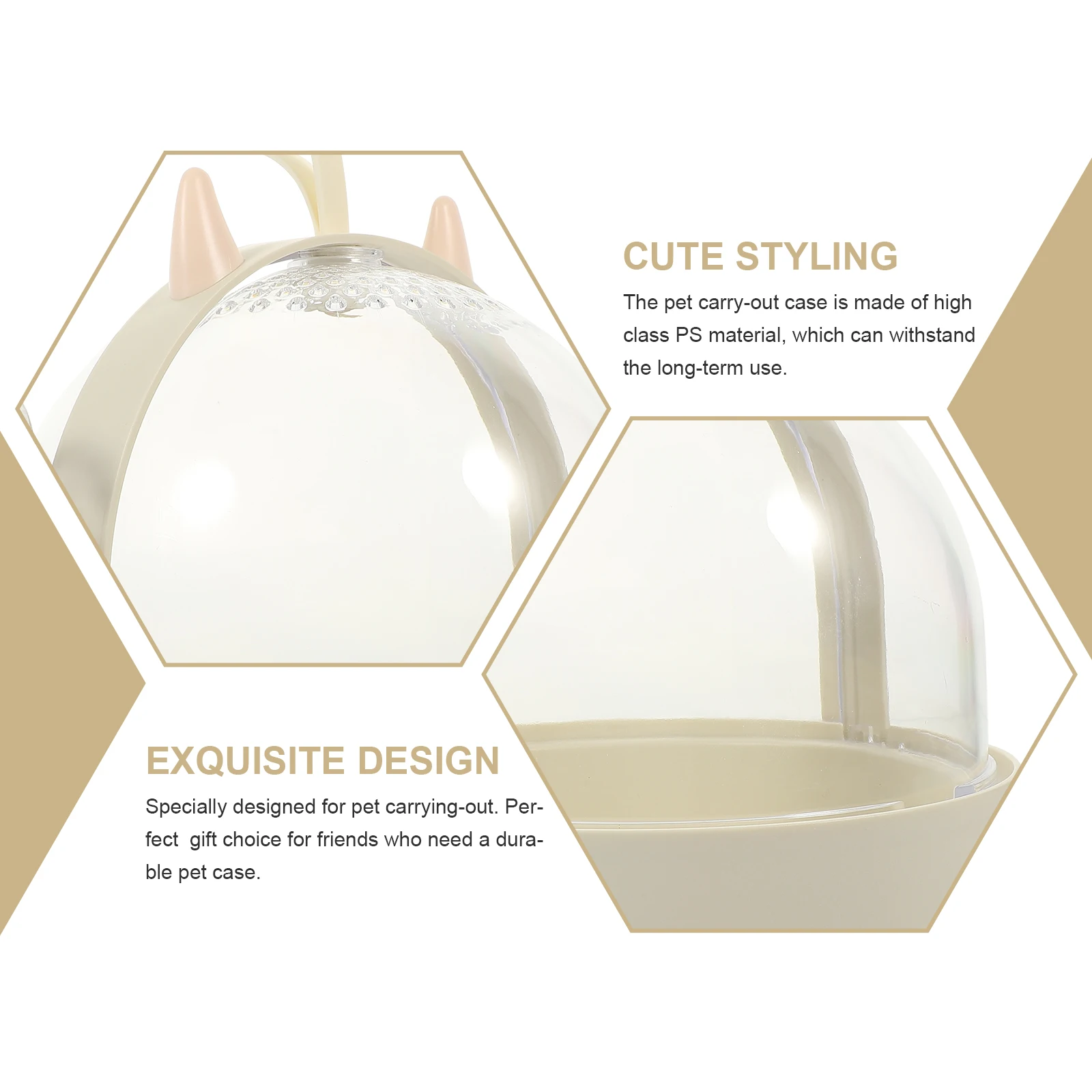 

Durable Pet Travel Animal Carrier Case Outdoor Portable Breathable Container For Guinea Pig Chinchilla Squirrel Hedgehog