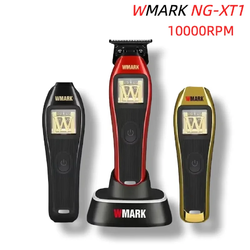 2025 WMARK NG-XT1 MAGLEV HIGH SPEED HAIR CLIPPER Trimmer, Electric Hair Cutting Hair Cut, DLC Powder Metallurgy T-style Blade