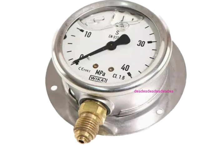 Wika hydraulic gauge shock-resistant 213.53.063 copper material EN837-1