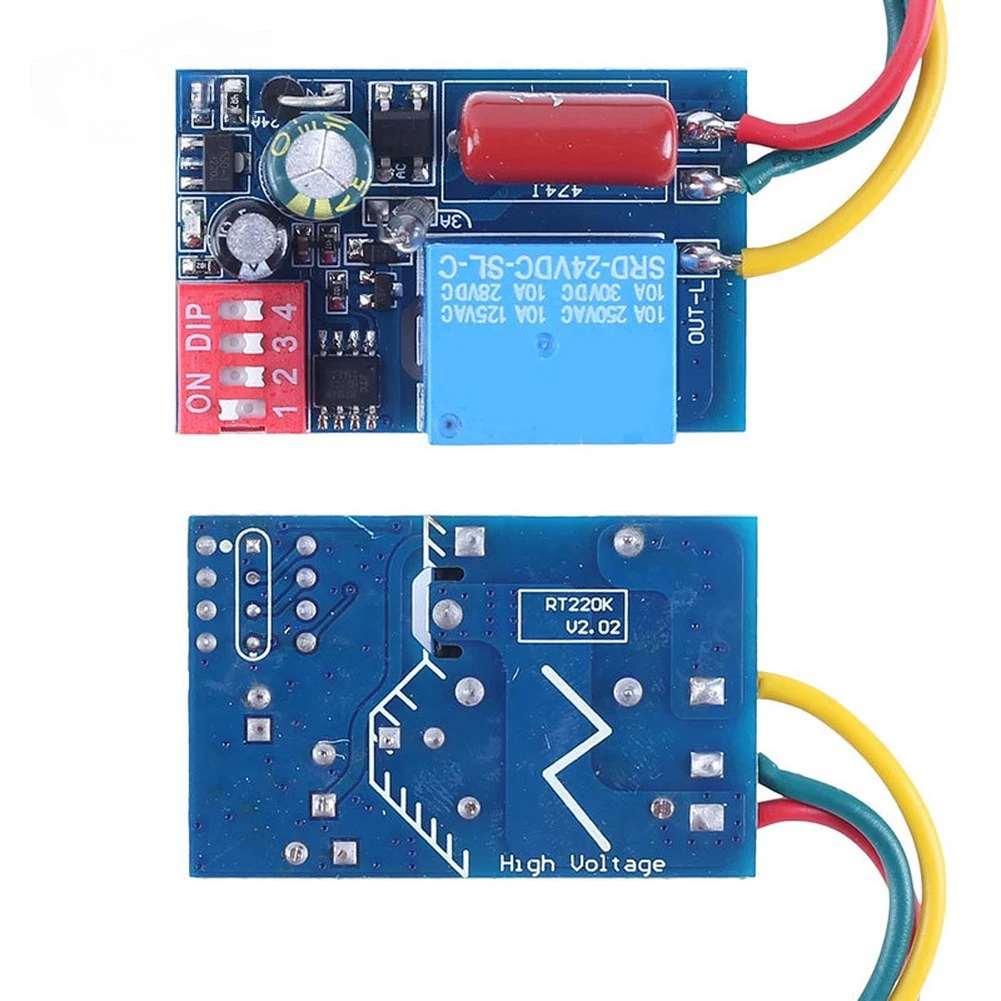 Compact Design Delay Switch Module Exhaust Fan Controller 220V Delay Switch Circuit Board And Plastic Material