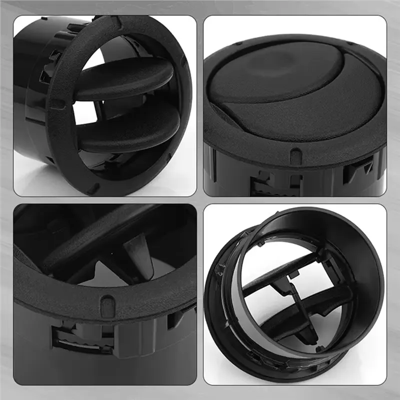 For Renault Duster Master For Dacia Logan Sandero Opel Air Conditioning Vent Grille Cover 4PCS Black Vent 8200212480-Boom