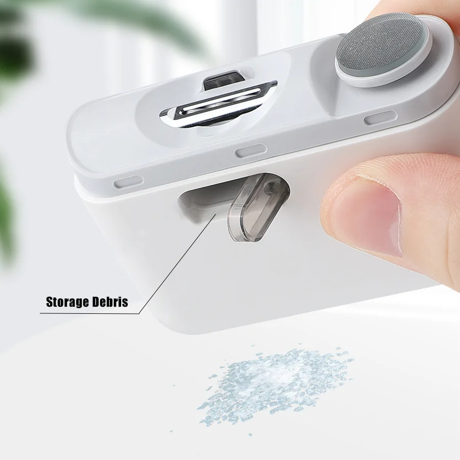 เครื่องตะไบเล็บไฟ LED 2in1 อัตโนมัติ สำหรับผู้ใหญ่และเด็ก กรรไกรตัดเล็บมือและเท้า สำหรับเล็บหนา ขัดเงาเล็บ ชาร์จผ่าน USB