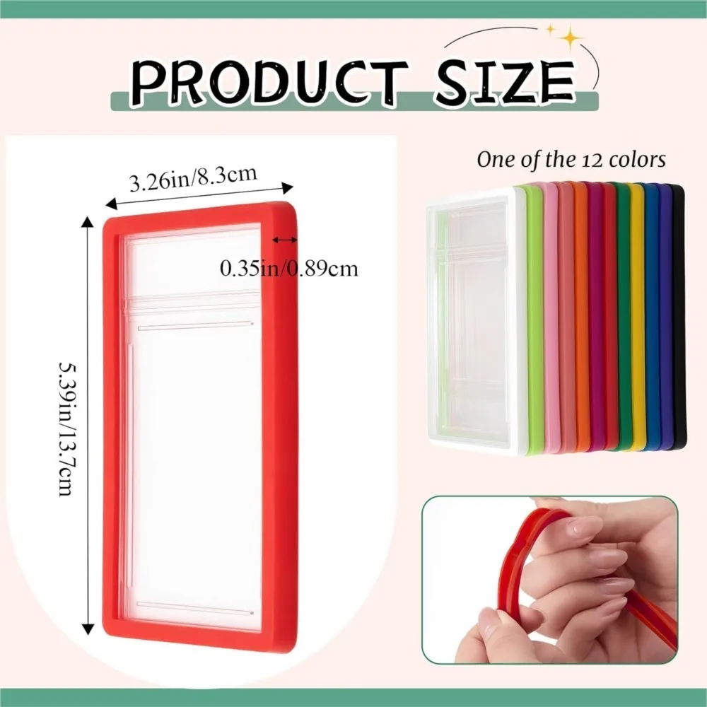 35PT Graded Card Slab TPU Silicone Bumper Case Guard Protector For TCG Sports Baseball Game PKM PTCG Card Display Sleeves Skin