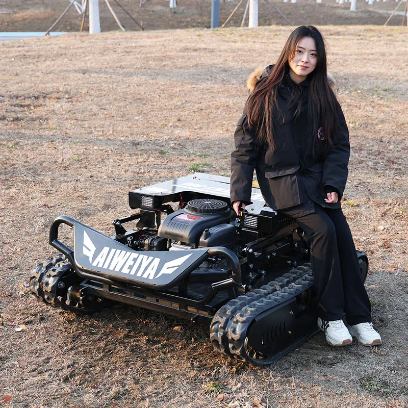 

Индивидуально настраиваемая крупногабаритная гусеничная газонокосилка с дистанционным управлением, вездеходный измельчитель травы с нулевым радиусом поворота