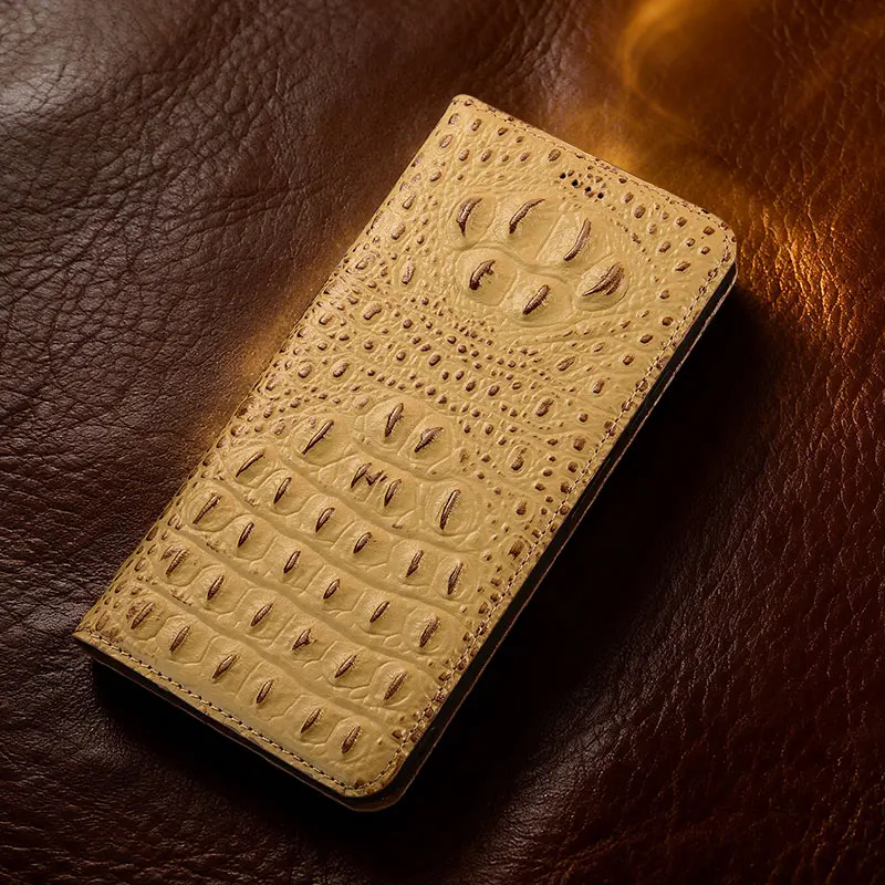 Luxury leather flip phone case for Asus Rog Phone 9 Pro 9FE 8 8 Pro 7 6D Ultimate 5S Pro 4 3 Crocodile Claw Pattern - view 6