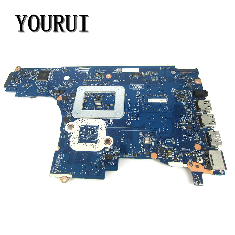 255 G7 For HP 15T-DB 15-DB 15-DX Laptop Motherboard with YM3050 CPU LA-G07JP DDR4 Mainboard