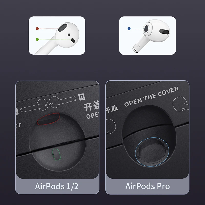 Qianli قابل للتعديل إصلاح تركيبات ل airpods 1/2/برو إصلاح استبدال بطارية إعادة العمل المشبك التفكيك حامل