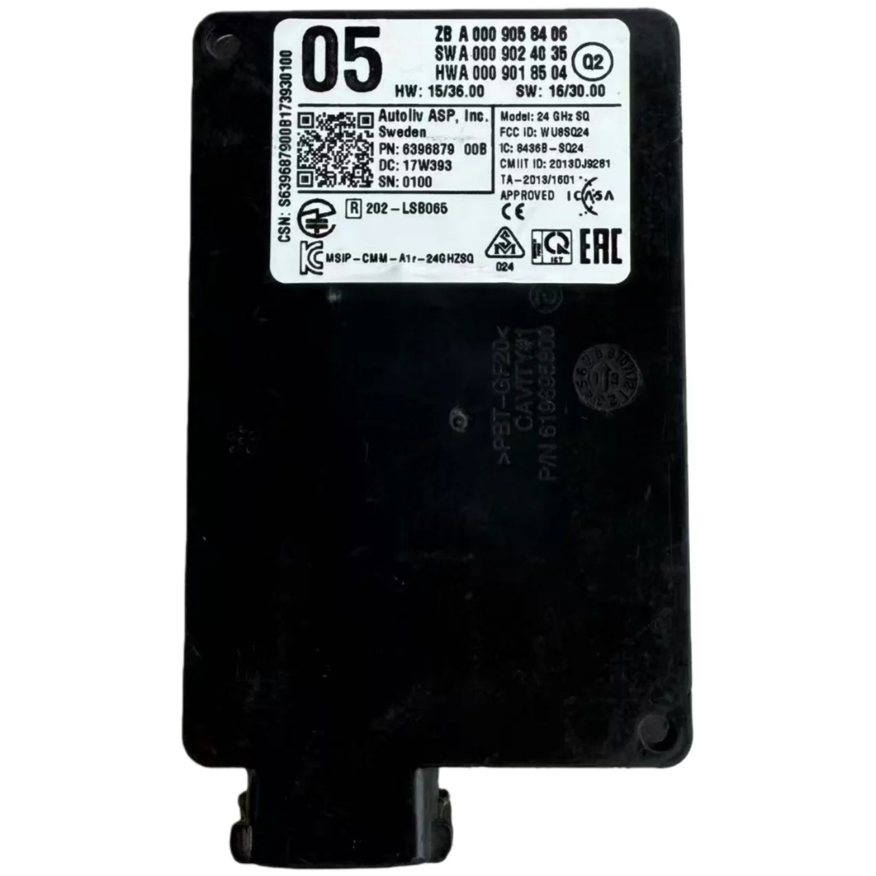 A0009058406 Blind Spot Radar Distance Control Module suitable for 2017 Mercedes Benz C-Class W205