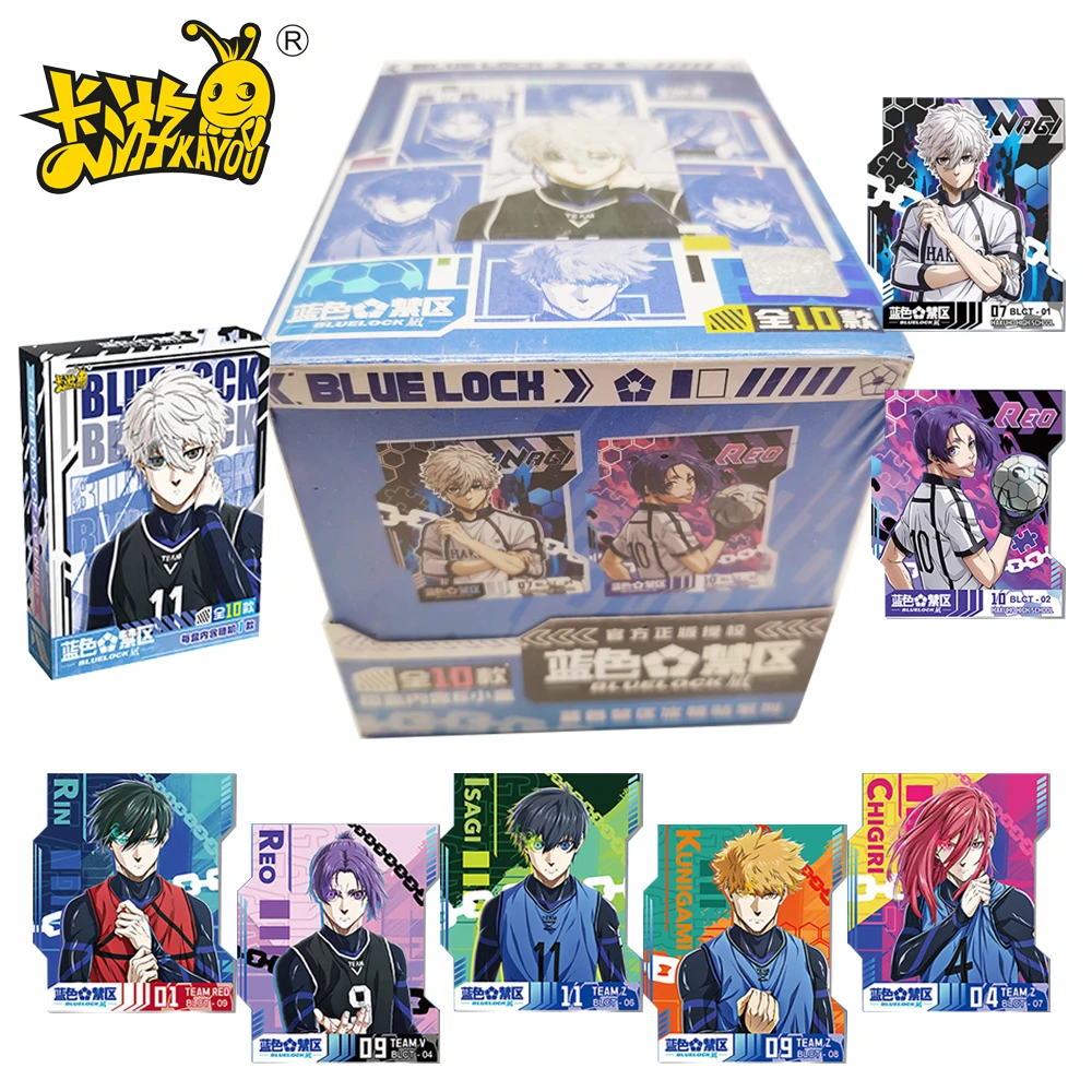 

Новый оригинальный Kayou Blue Lock магнит на холодильник Коллекционные персонажи аниме Декор модные игрушки очаровательные подарки для коллекционеров