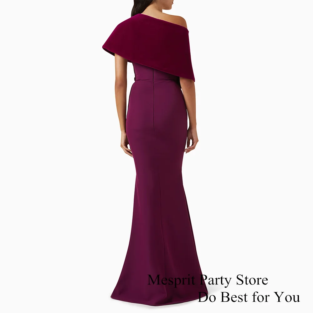 New Arrival Prom Dresses Customized Off Shoulder Floor Length Custom Size Mermaid Evening Gown Saudi Formal Occasion Dresses