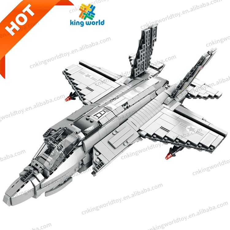 

Reobrix 33021 F-35B American Stealth Fighter Model Aircraft Puzzle Assembly Building Block Toys MOC Christmas Gifts for Kids Toy
