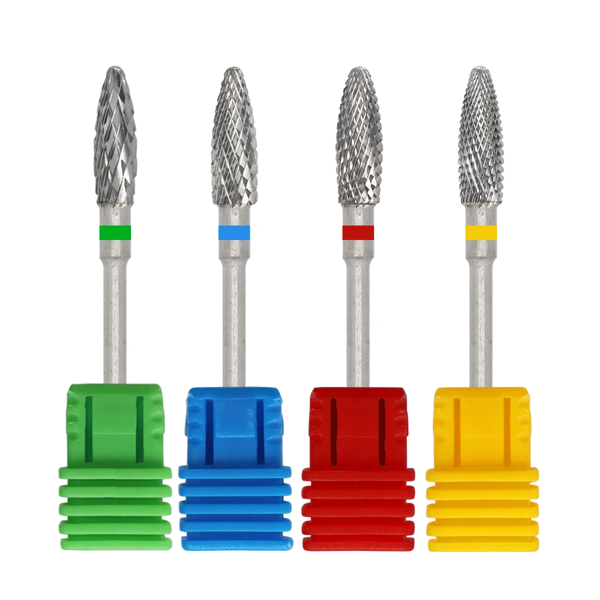 ECO Economy 3.1mm Round Point Cuticle Tungsten steel Carbide cuticle Clean nail drill bit dead skin manicure pedicure