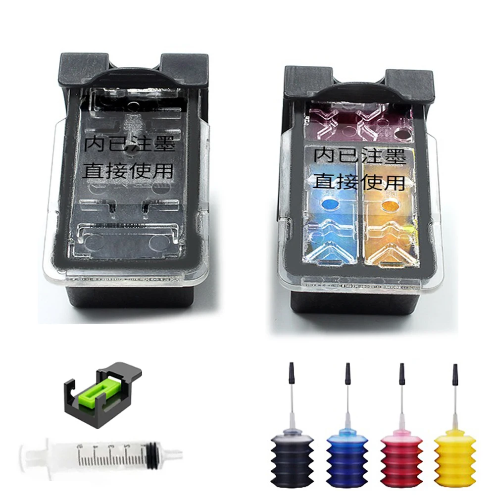 

Refillable Ink Cartridges PG440 CL441 XL Compatible for Canon Pixma MX438 MX378 MX394 MG2180 MX518 MG2240 MG3180 Printers pg440