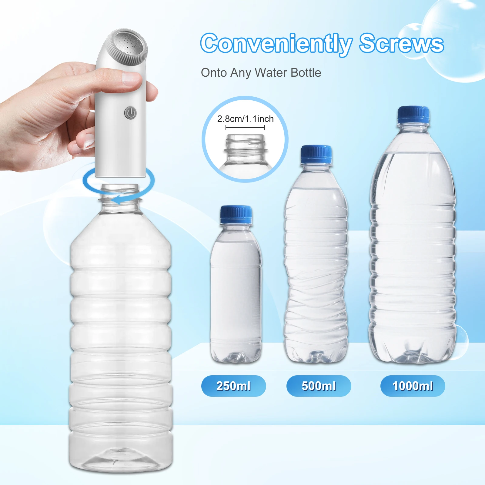 

Portable Electric Travel Bidet Rechargeable Personal Bidet Sprayer for Women Handheld Butt Shower for Hygiene Postpartum Clean