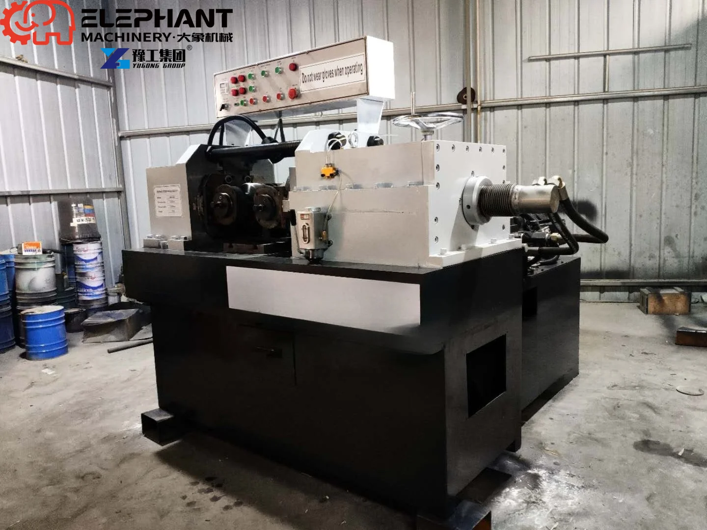 Factory Price Fully Automatic Rebar Thread Rolling Machine Manufacturer Direct Sales Thread Rolling Machine
