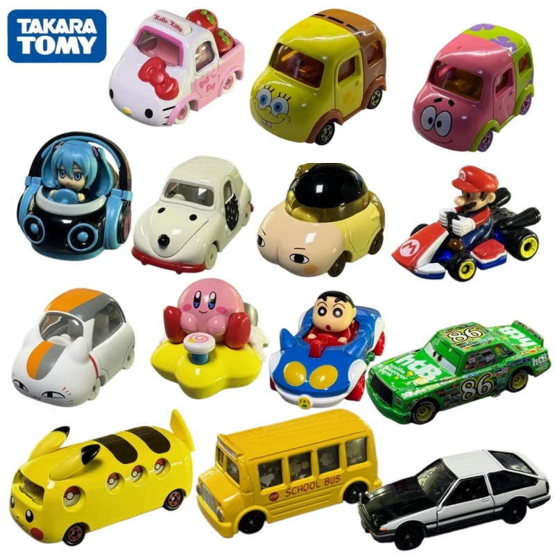 

Игрушечная машинка Takara Tomy TOMICA Dream Series: Модель автобуса Пикачу, Китти, Супер Марио. Мини-модель автомобиля. Подарок на день рождения для мальчика.