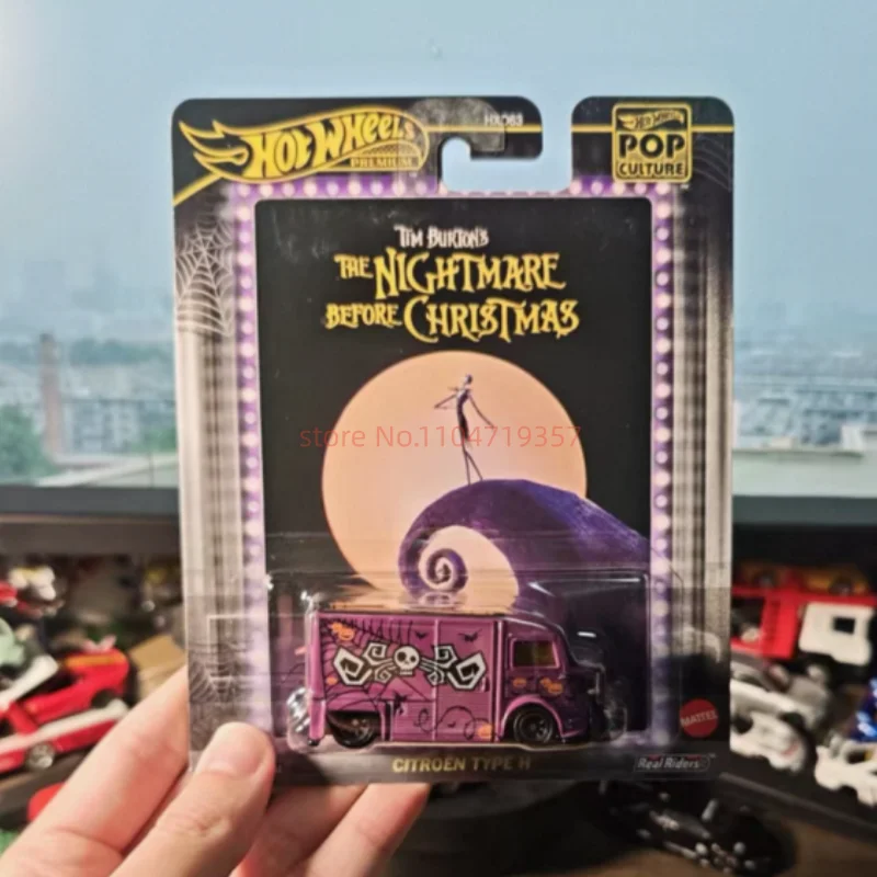 마텔 핫휠 1/64 팝 컬처 시리즈 Hxd63m 수집용 자동차 장난감 다이캐스트 차량 컬렉션 모델 자동차 장난감 크리스마스 선물