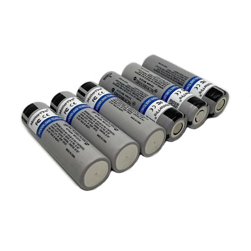 

MasterFire 8pcs/lot Original 18650 battery high drain NCR18650BD 3.7V 3200mAh batteries cell 10A discharge for Panasonic,E-Cigs