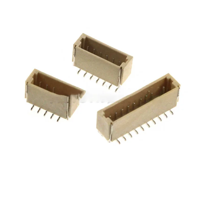 1.0MM Vertical SMD 2/3/4/5/6/7/8P Strip Terminal Plug Environmentally Friendly Temperature-resistant Connector