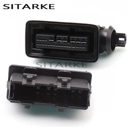 1 Set 27 Pin Automotive Electronic Harness Connector Socket Male Female Car Door Hinge Wire Plug for Audi 8K0972702 8K0972701