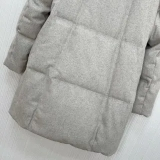 2025 ملابس نسائية بياقة واقفة معطف متوسط الطول دافئ 1024 #4