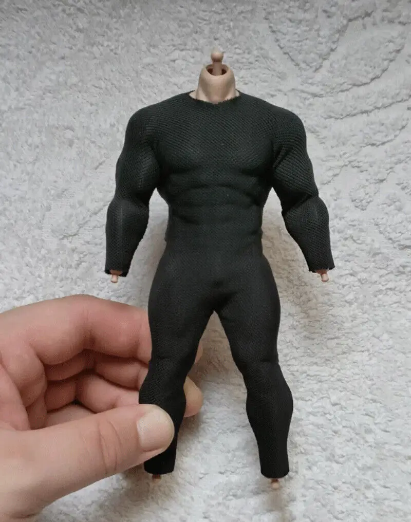 [GEEN figuur] Schaal 1/12 meerkleurige stoffen jumpsuit voor 6'' MUFF TOYS ADAM WWE