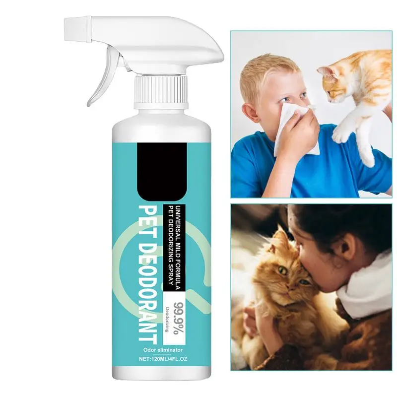 Pet Smell Odor Eliminator Pet Odor Spray Air Freshener Dog Odor Eliminator Long-Lasting Odor Neutralizer Cat Smell Eliminator