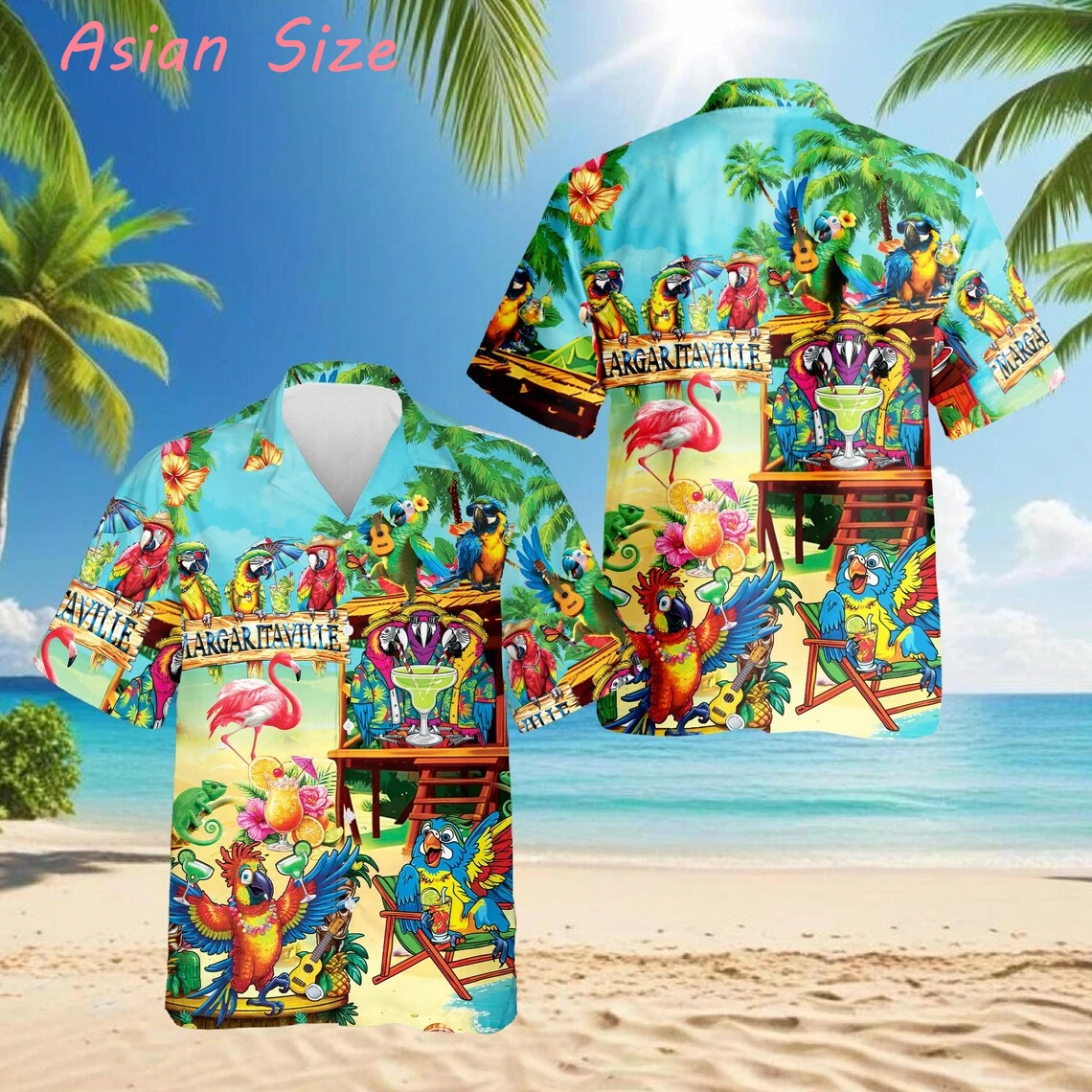 

Hawaiian Shirt Animals Print Casual Beach Fashion Shirt Funny Raccoon Flamingo Graphic Hawaii Shirts Women Clothes Anime Blouses
