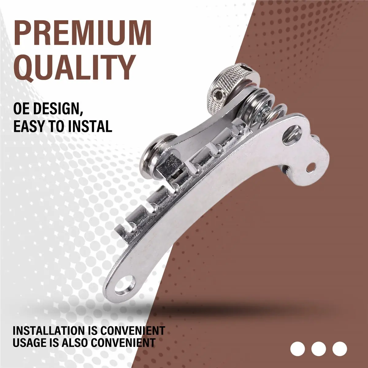 Système de vibrato et de tremolo pour guitare, pont et cordier pour guitares électriques LP SG, compatible Duesenberg Les Trem I