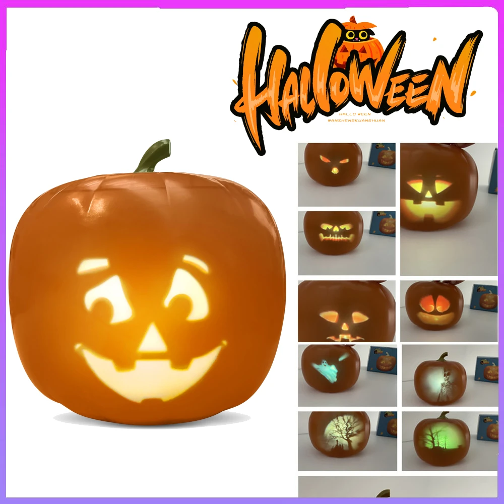 

Jabberin' Jack Motion Sensor Talking Animated Pumpkin with Built in Video Projector and Speaker Includes 10 Minutes of Content