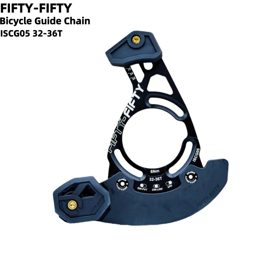

FIFTY-FIFTY DH Racing 1X Series Bike Chain Guide ISCG05 MTB Bicycle Guide Chain 32-36T