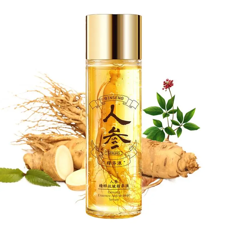 Esencia de Ginseng con agua, suero hidratante Facial antiarrugas, líneas finas, ácido hialurónico, 1 piezas, 100ml