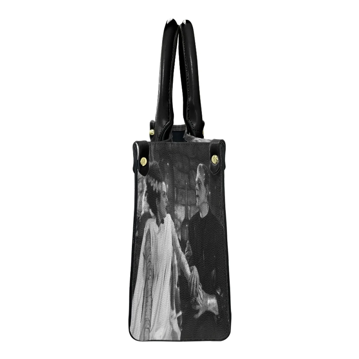 Bride of Frankenstein Pattern Woman's Leather Crossbody Bag Large Capacity  Handbag Casual for Ladies Elegant Totes New Fashion