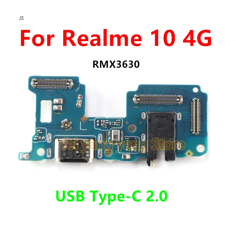 

USB Type-C 2.0 Dock Connector Charging Port Flex Cable For Realme 10 4G RMX3630 Charger Board