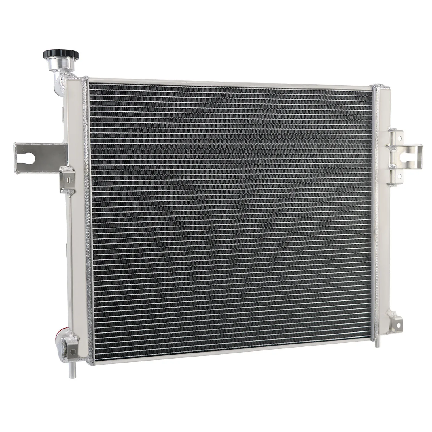 GTGMOTO 3-Rows Aluminum Radiator for 1999-2000 Jeep Grand Cherokee 4-Door V8 Gas 4.7L AT