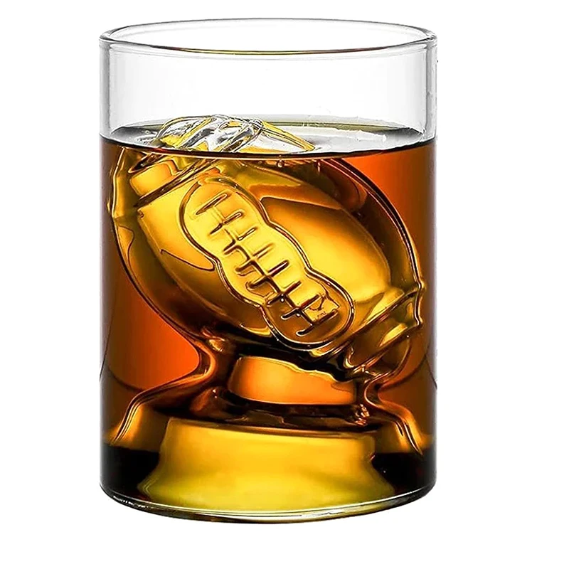 Football Reversible Shot Glasses With 3D Relief Football Ball Shape Inside Football Cups Football Lover Gifts Whiskey Beer Cup