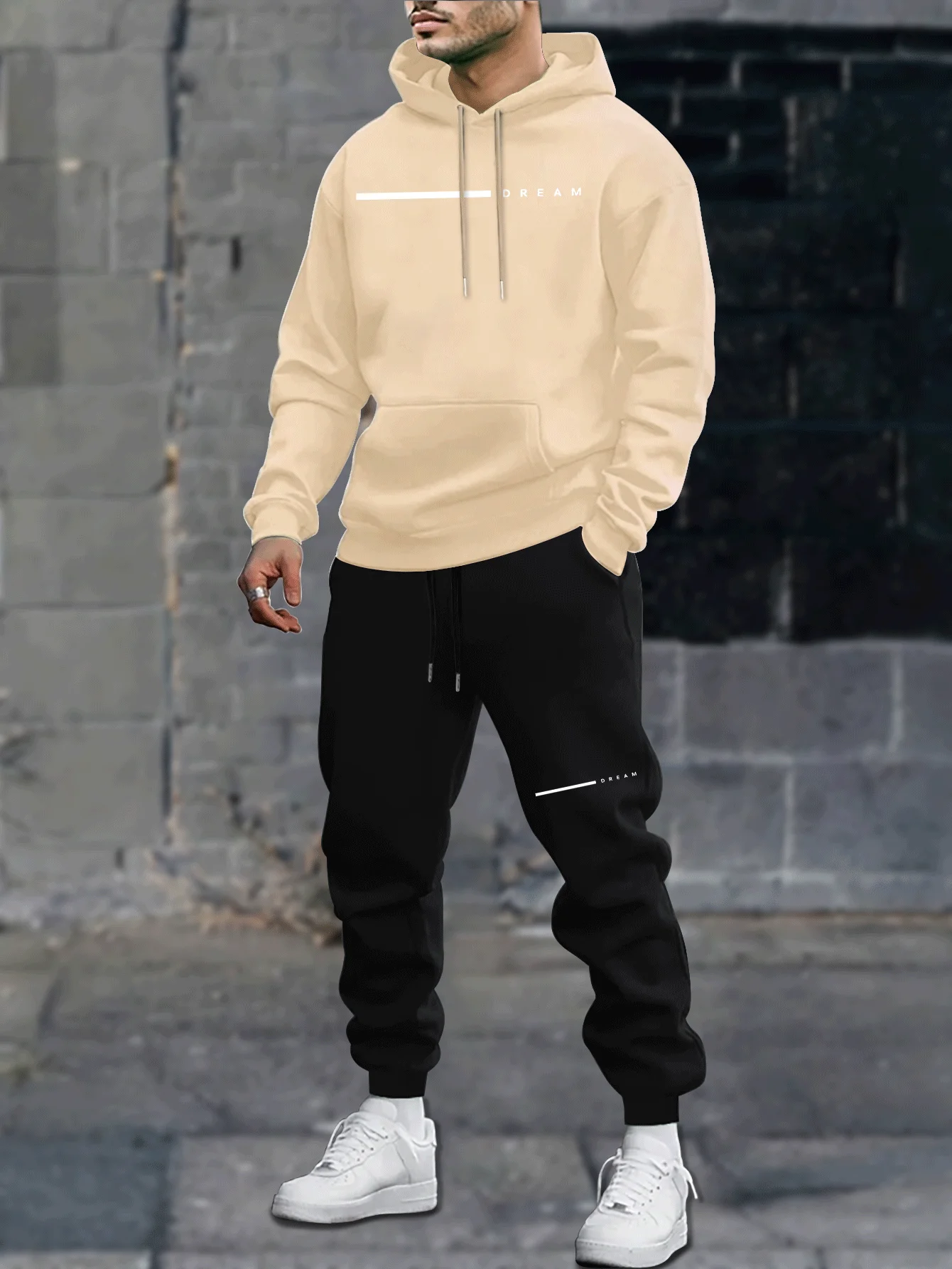 Set Felpa con Cappuccio Casual - Men'S Fashion Loose Pants recensione e prezzo
