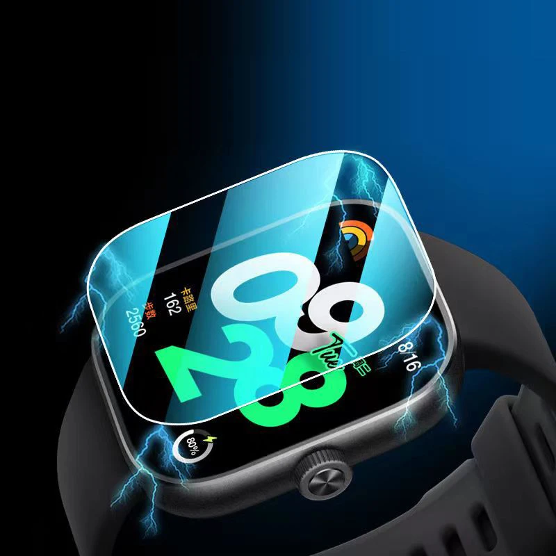 Redmi Watch 4用の透明な強化ガラス,スクリーンプロテクター,スマートアクセサリー用のスペアパーツ