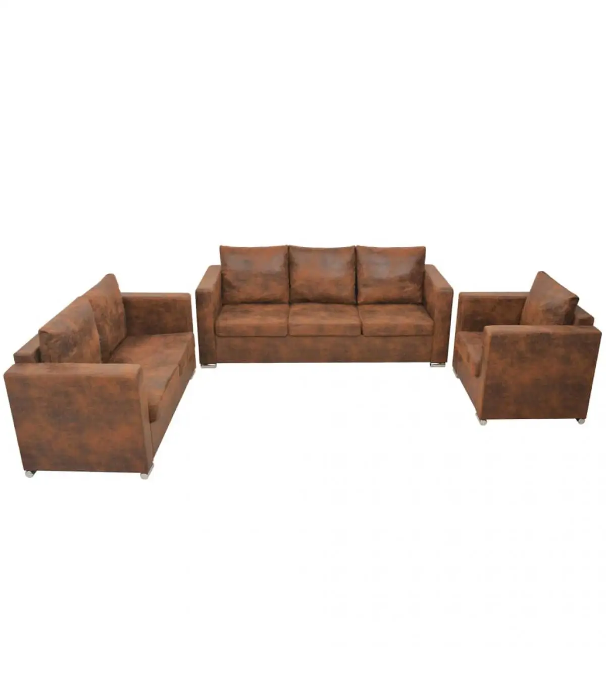 Sofa set of sofa 3 pieces artificial leather from Suff