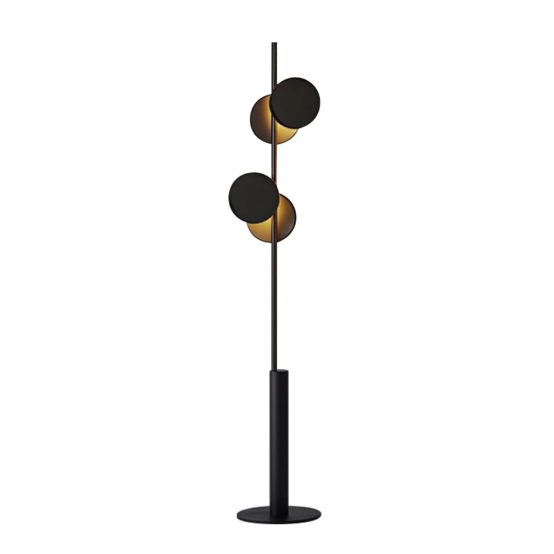 

High Quality Led Floor Lamp Wholesale Decorative Floor Standing Lamp With Black And Golden