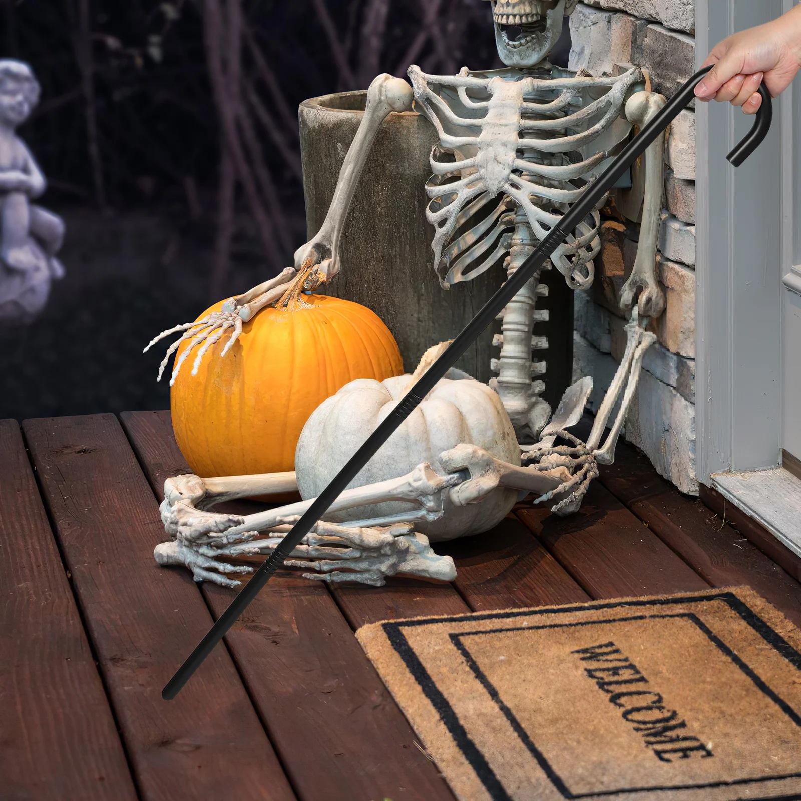 Varinha de mágico de plástico, 2 peças, cana teatral, leve, adereço de dança para crianças, jazz, cosplay, carnaval, fantasia, performance de palco, festa