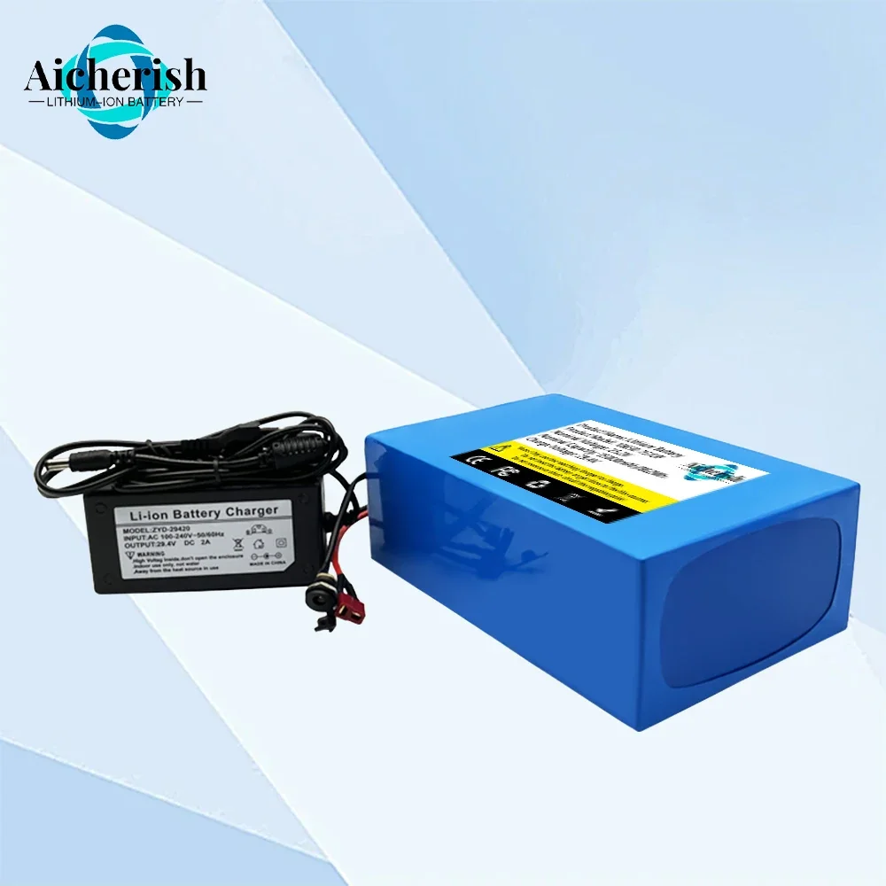 Imagem -03 - Bateria de Iões de Lítio de Grande Capacidade para Bicicletas 7s10p 18650 24v 35000mah Usado para Substituir a Bateria Novo