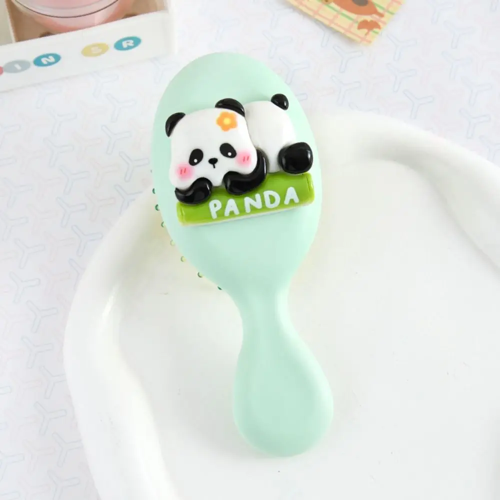 Fashion Cartoon Animal Airbag Hair Comb Anti Static Makeup Tool Massage Comb Cute Durable Panda Hair Brush Female