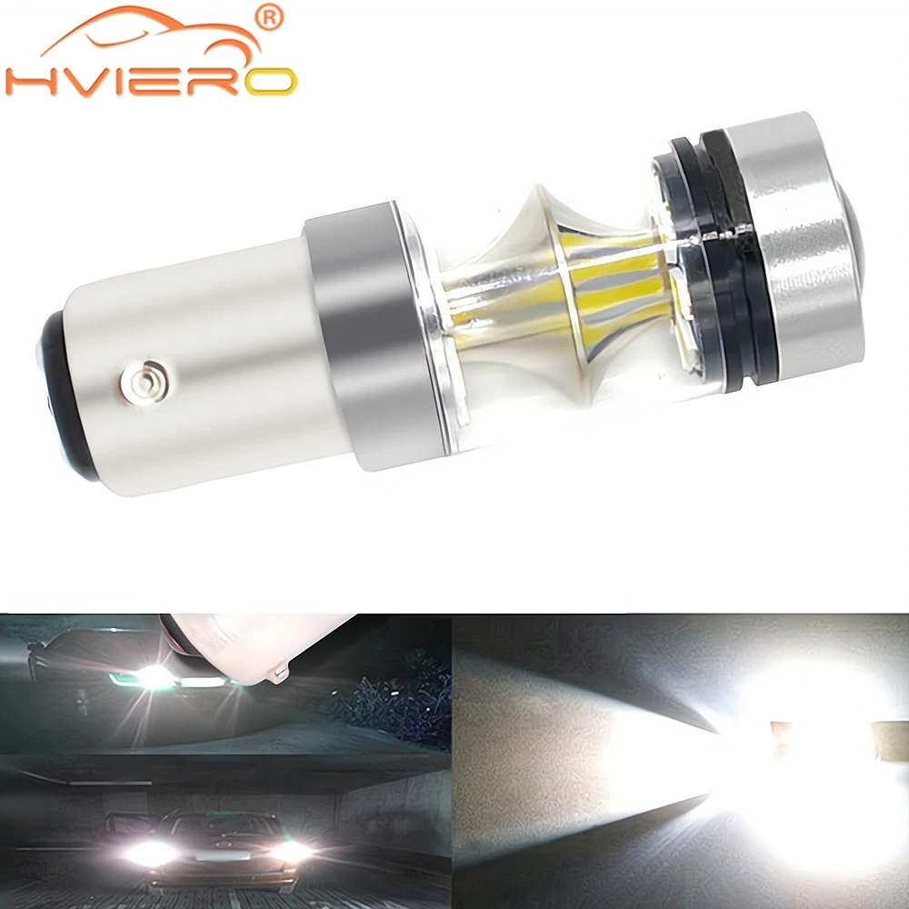 

1X Car Led Fog Light Headlight Turn Signal Lamp Reverse Brake Trunk Bright Bulb 1157 1156 H8H11 H4 H16 4300K 6000K Yellow White