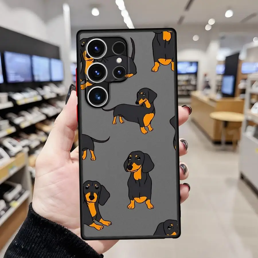 حافظة لهاتف سامسونج جالاكسي S25 Ultra S22 + S21 + S24 Plus S23 FE S20 S22 نوت 20 Ultra 10 + S21 S25 + S24 + S23 + Funda غطاء هاتف خلفي