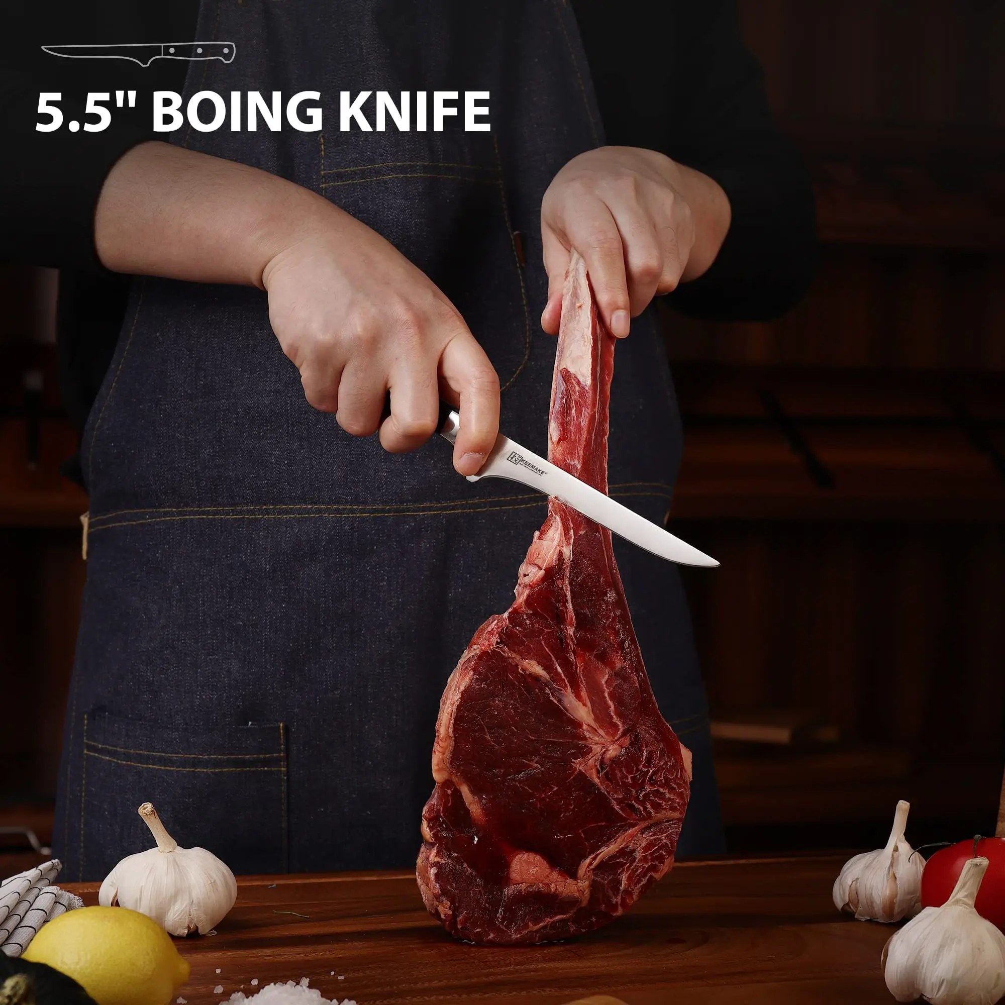 KEEMAKE Boning Fillet Knife 5.5