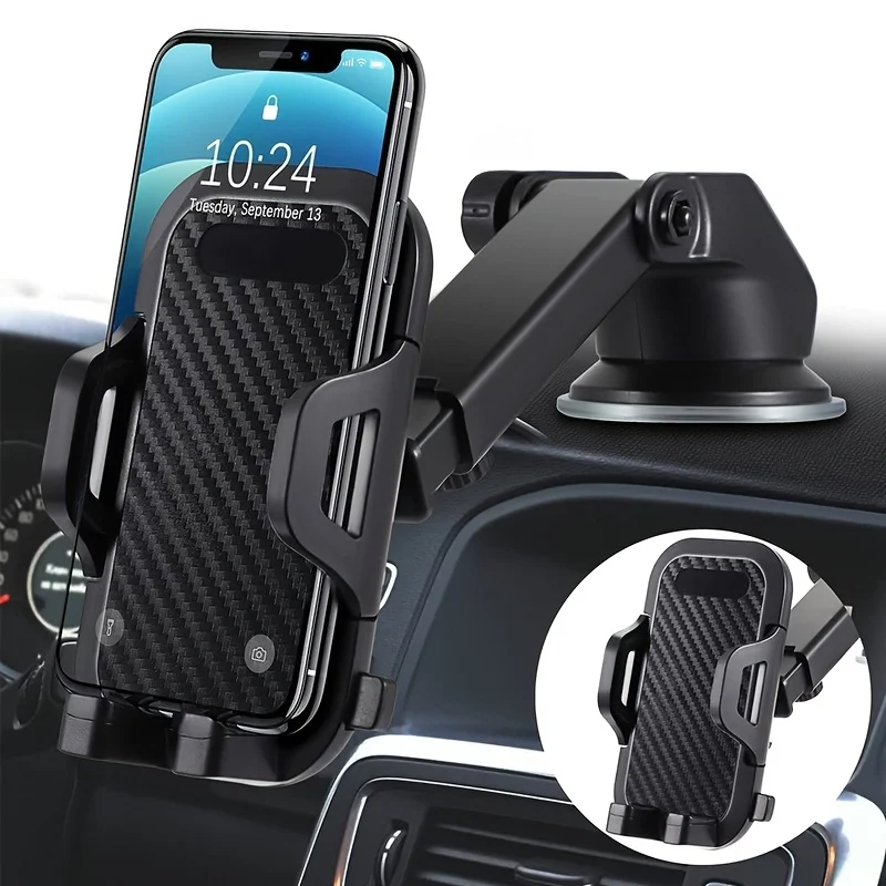 

Sucker Car Phone Holder Mount Stand Suction Cup Smartphone Mobile Cell Support in Car Bracket For iPhone Xiaomi Huawei Samsung